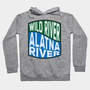 Alatna River Wild River wave Hoodie